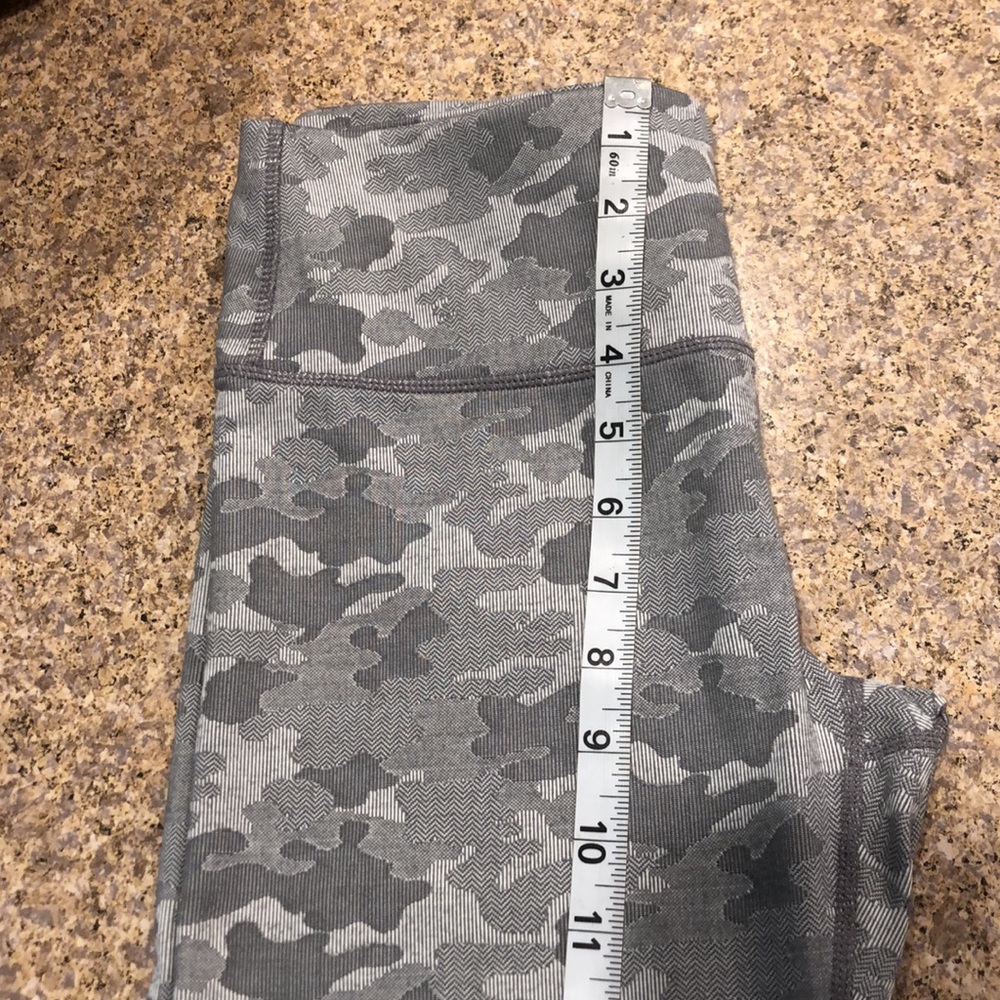 Kyodan Gray Camo Type Pattern Stretch Leggings Pa… - image 5